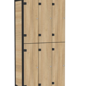 Garderoben-Schrank 6-türig