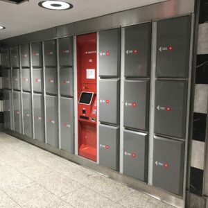 casiers en réseau