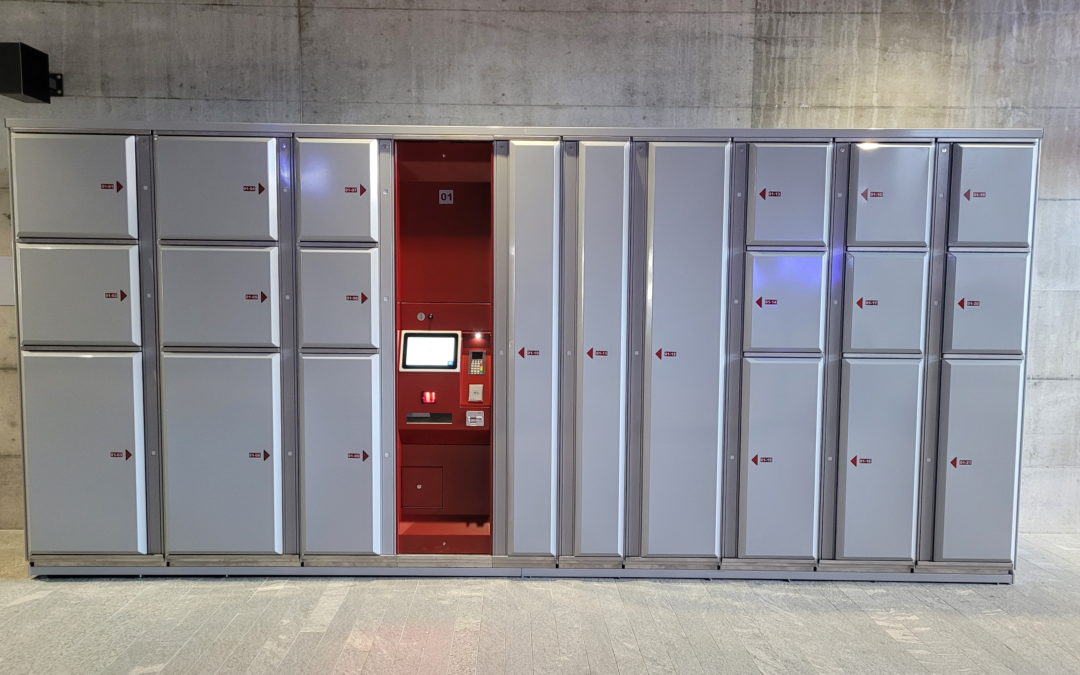 New locker system at TPF Bulle station