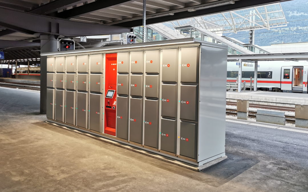 New locker system at Chur railway station