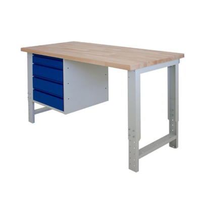 Universal and flexible workbench and work tables for workshops