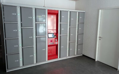 Neue Schliessfachanlage im RhB Bahnhof Klosters Platz – Moderne Gepäckaufbewahrung
