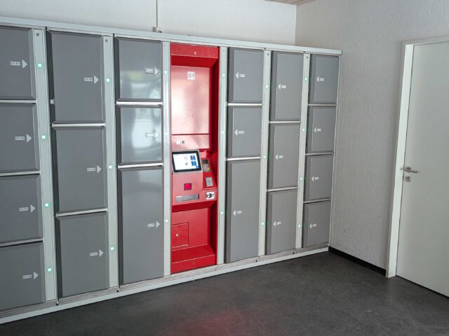 Neue Schliessfachanlage im RhB Bahnhof Klosters Platz – Moderne Gepäckaufbewahrung